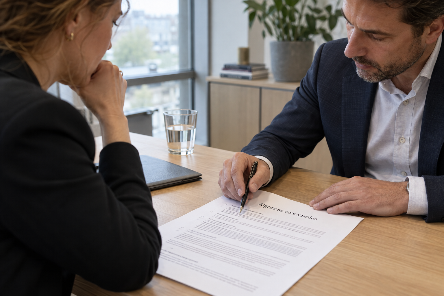 Deze rol spelen algemene voorwaarden bij een conflict